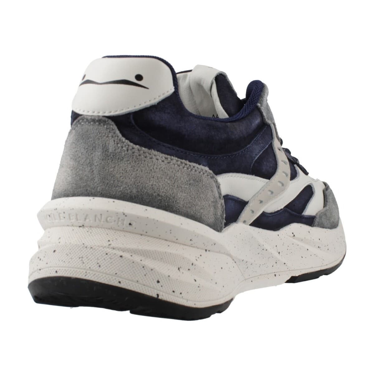 Men's Sneakers Voile Blanche Blue