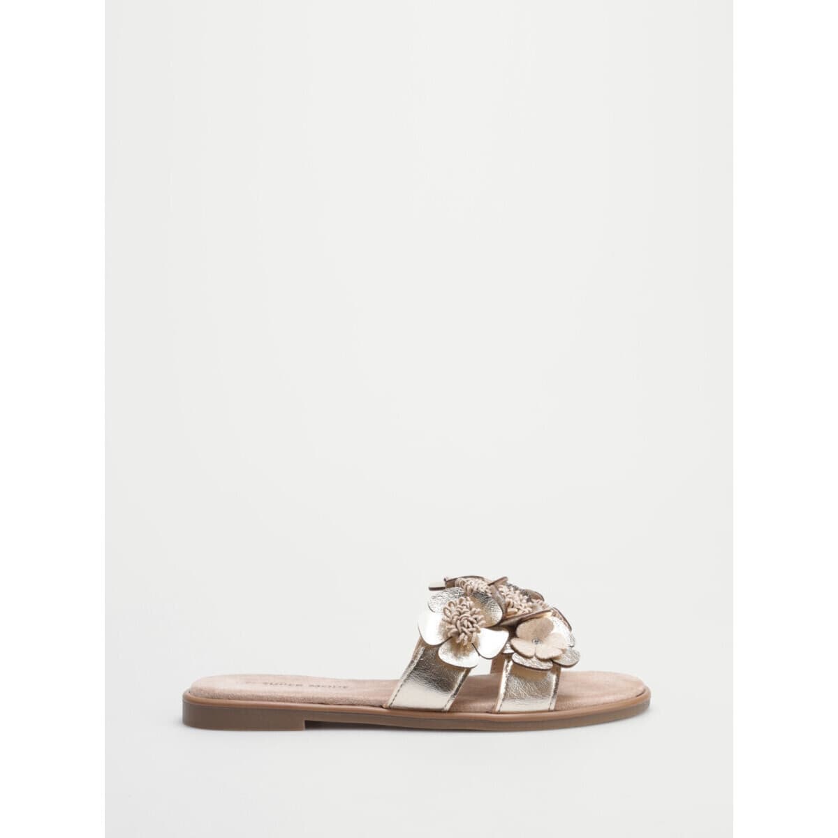 Women's Flip Flops La Modeuse Gold