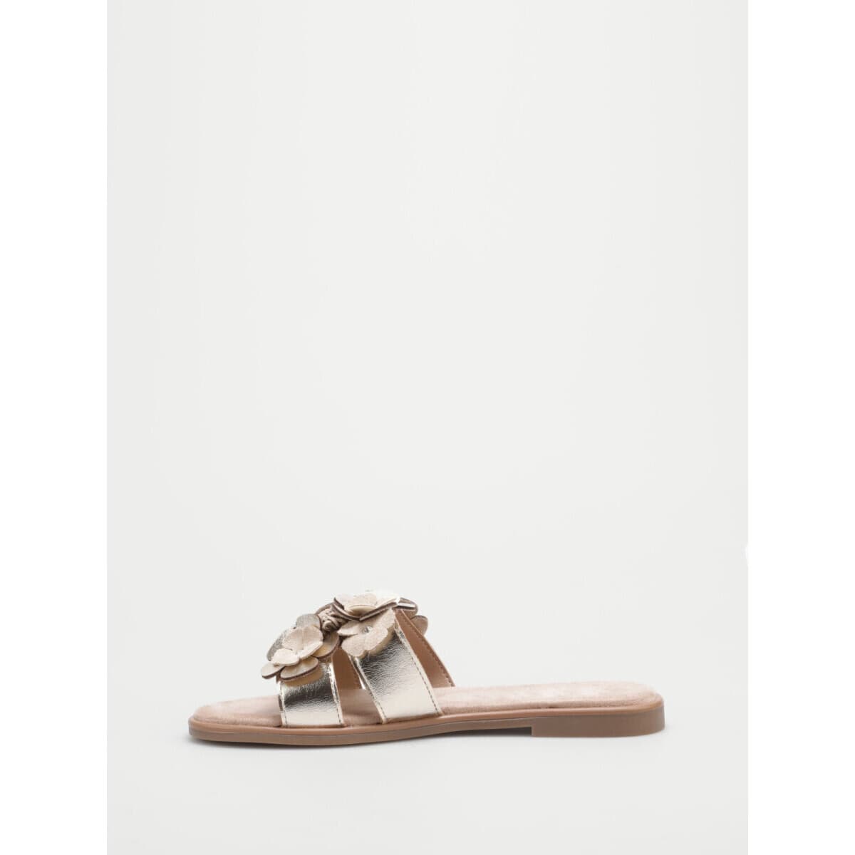 Women's Flip Flops La Modeuse Gold