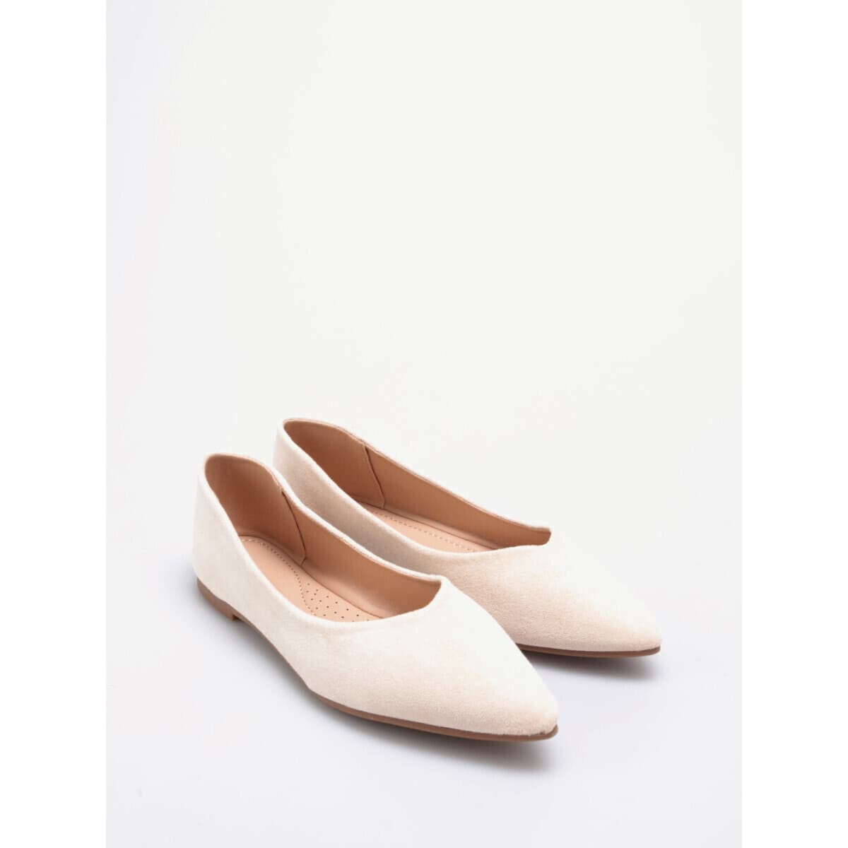 Women's Ballet Flats La Modeuse Beige