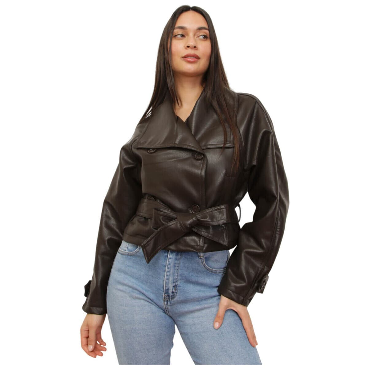 Women's Jackets La Modeuse Brown