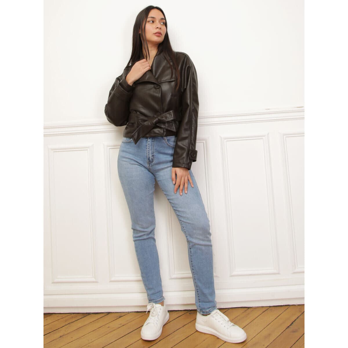 Women's Jackets La Modeuse Brown