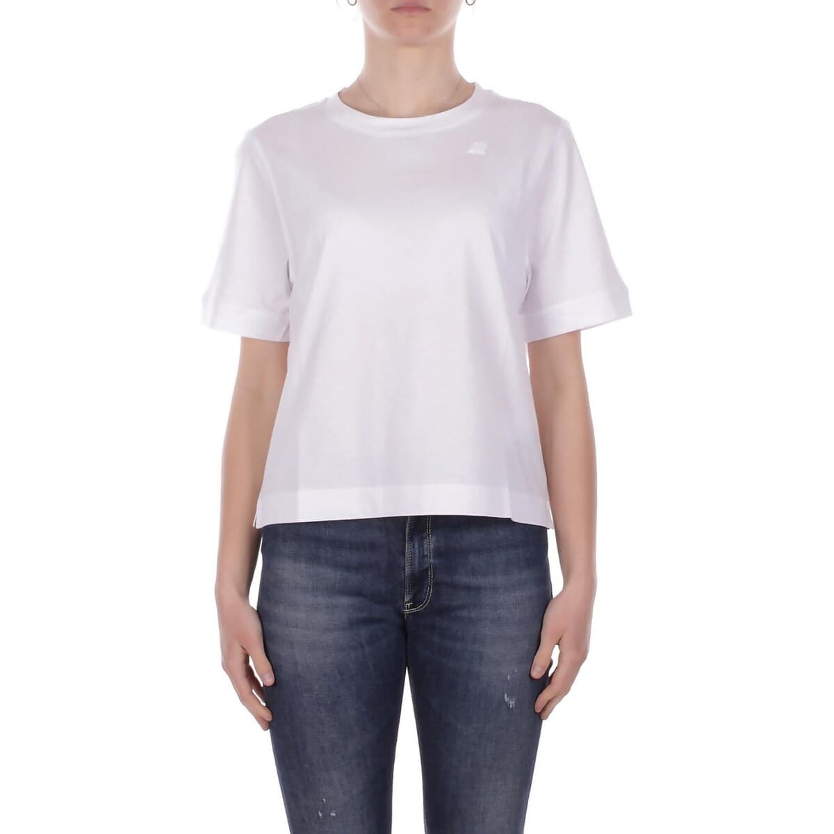 Women's T-Shirts K-Way White