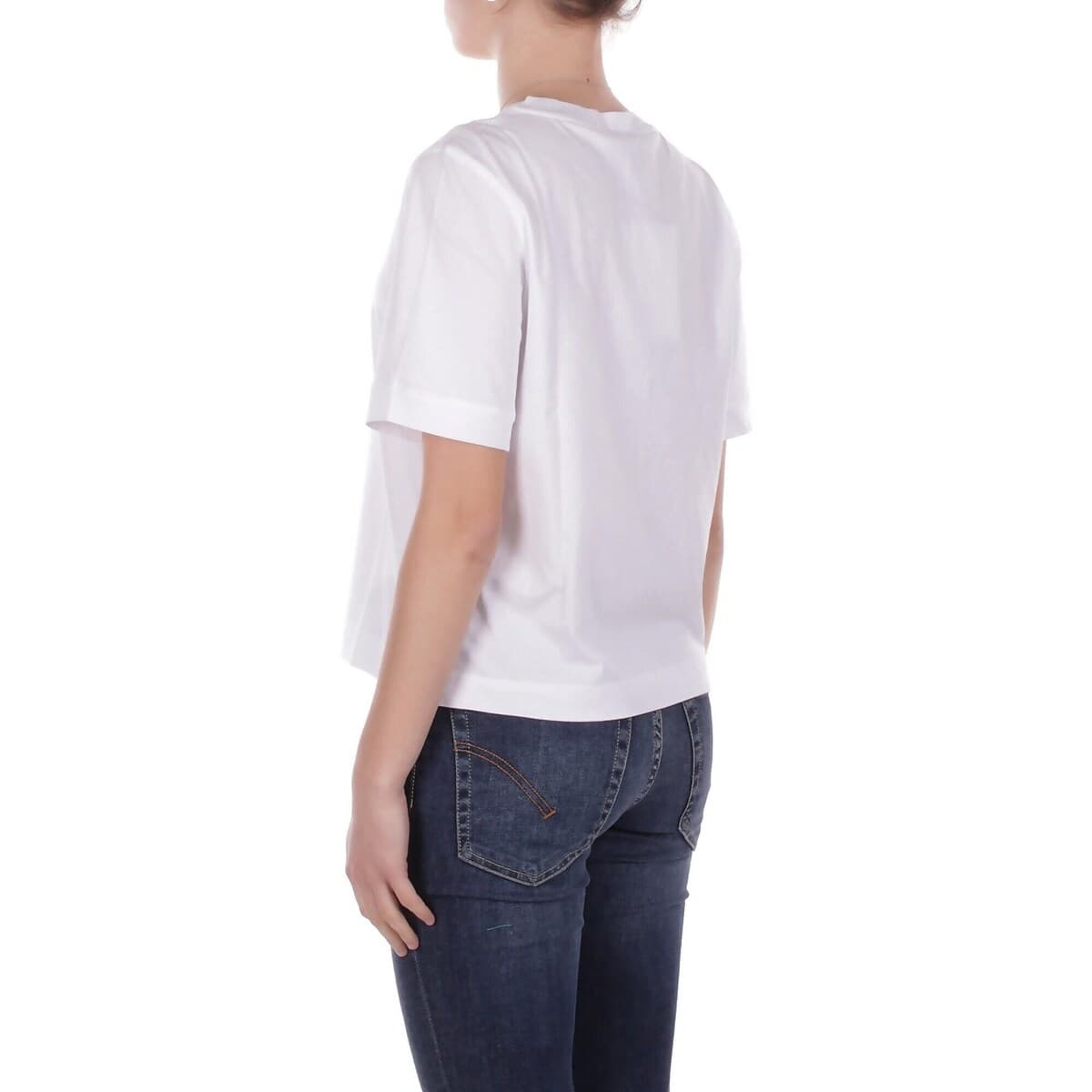 Women's T-Shirts K-Way White