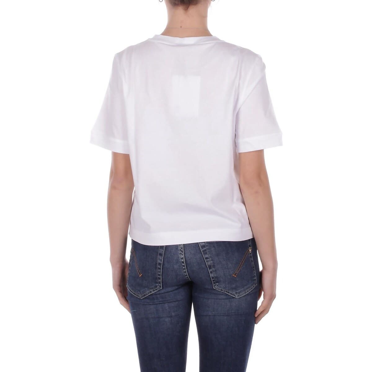 Women's T-Shirts K-Way White