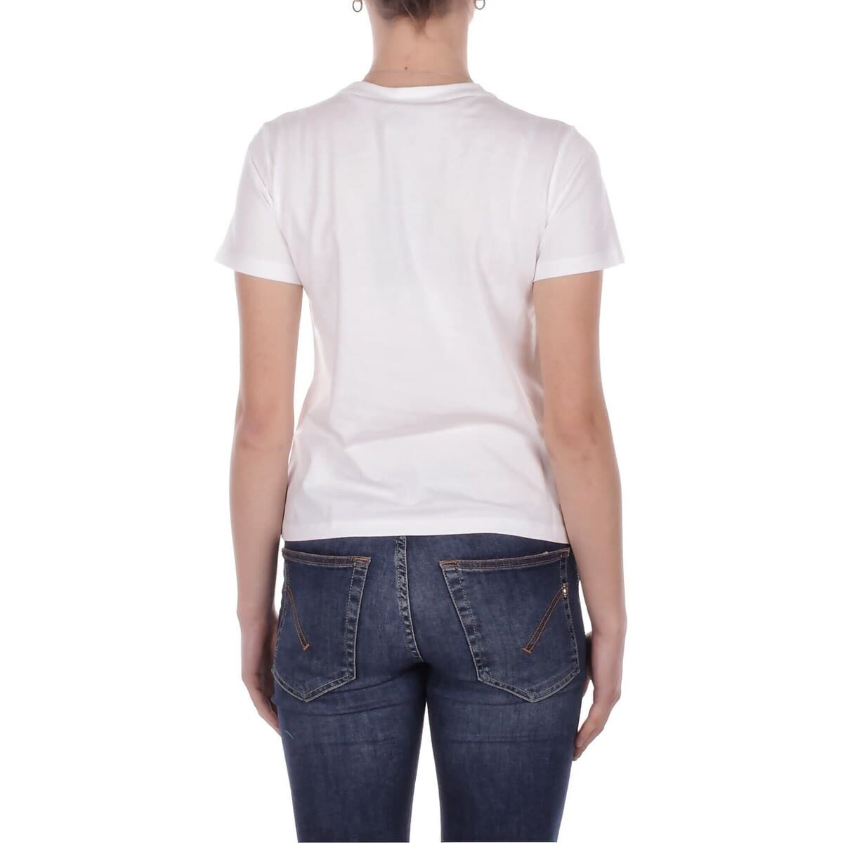 Women's T-Shirts Pinko White