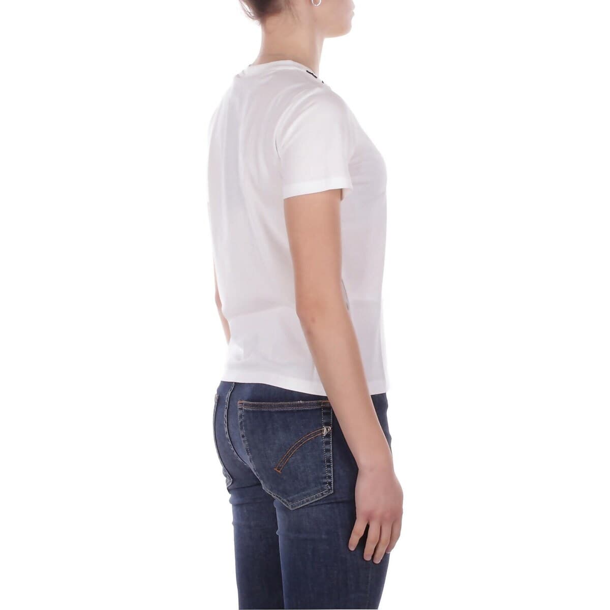 Women's T-Shirts Pinko White