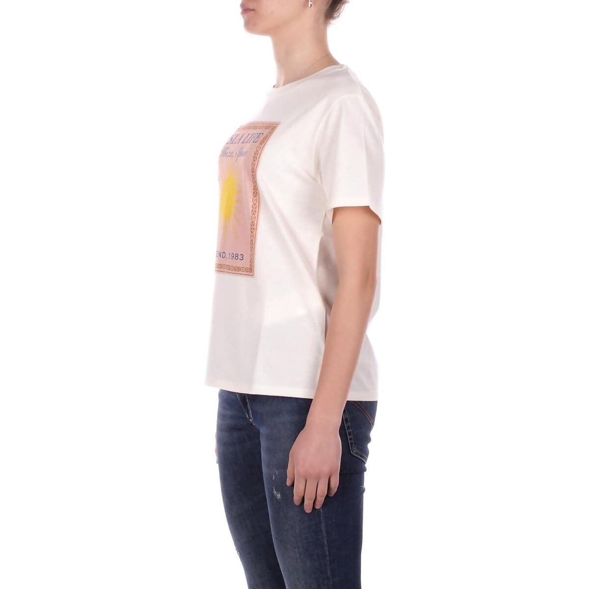 Women's T-Shirts Max Mara Beige