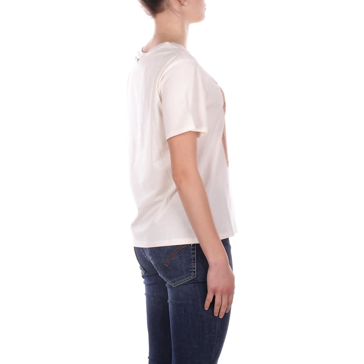 Women's T-Shirts Max Mara Beige