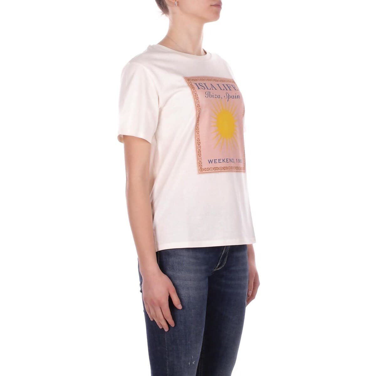 Women's T-Shirts Max Mara Beige