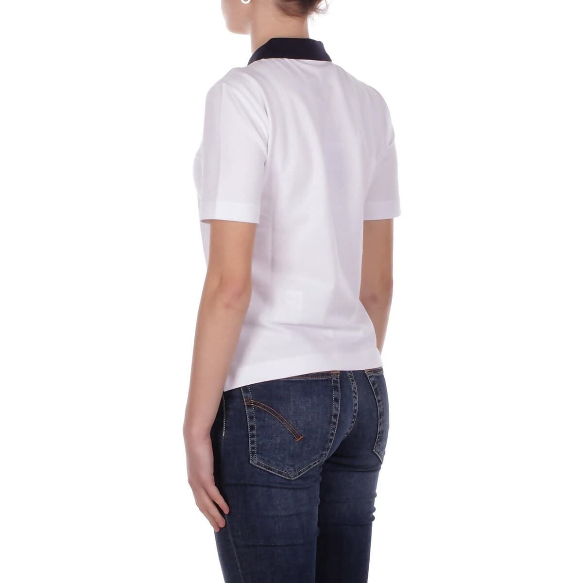 Women's Polo Shirts Fay White