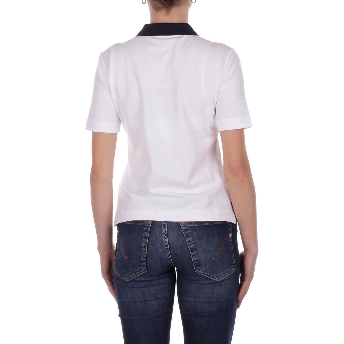 Women's Polo Shirts Fay White