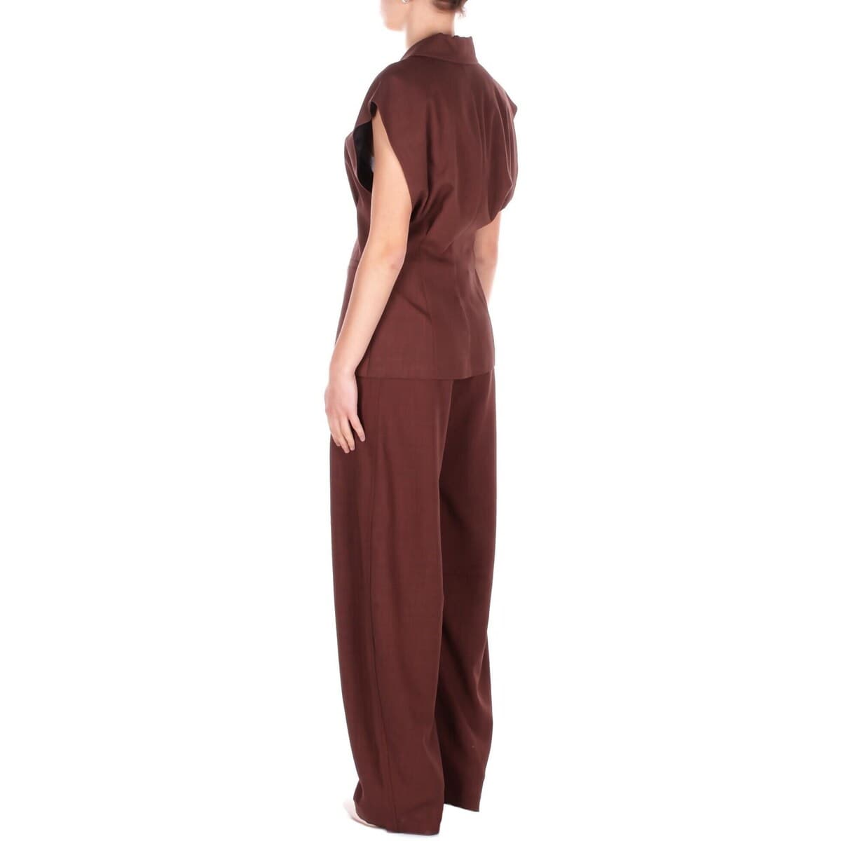 Women's Pants Pinko Brown