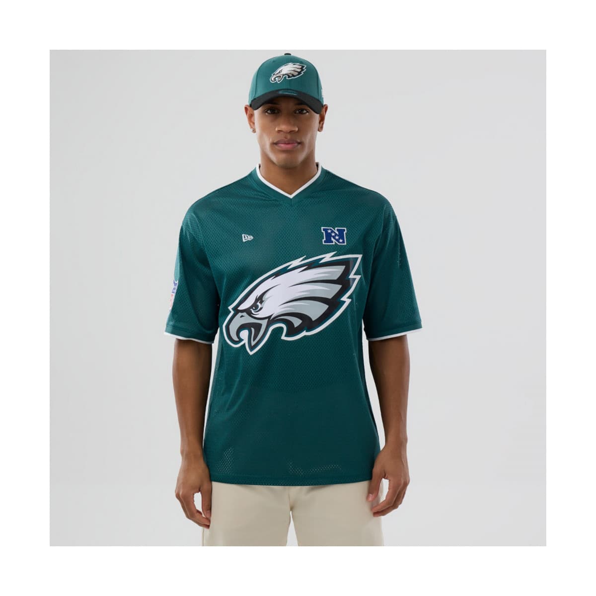 Αθλητικά μπλουζάκια New-Era Nfl mesh os tee phieag