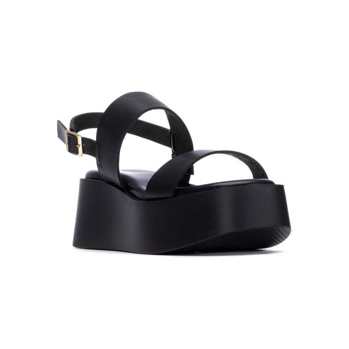 Women's Platforms Refresh Black