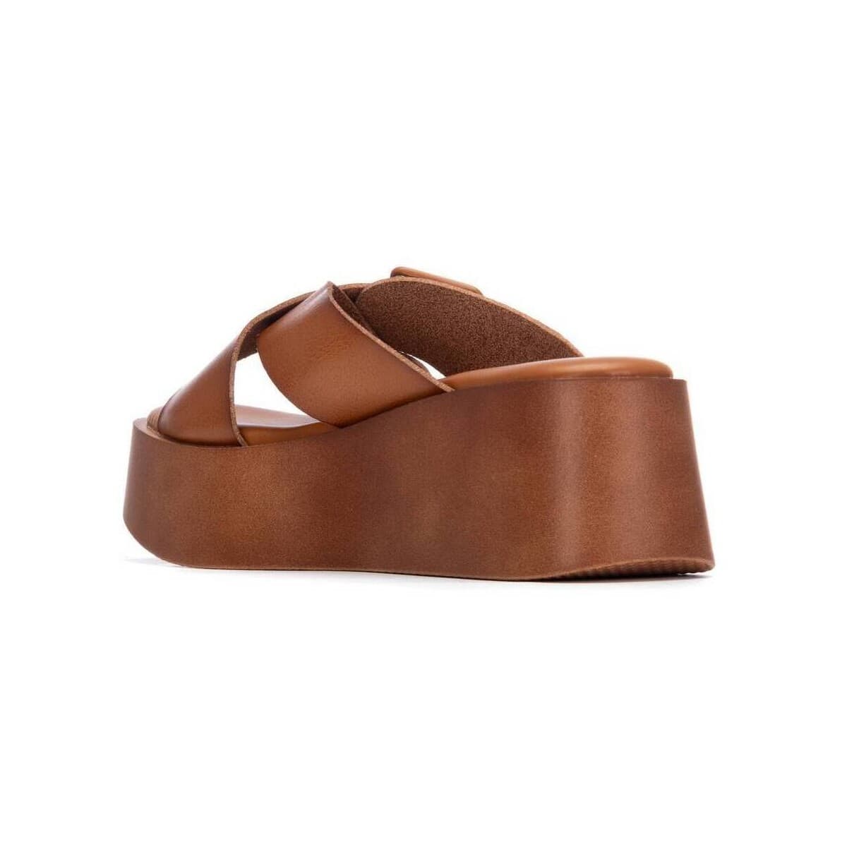 Women's Platforms Refresh Brown