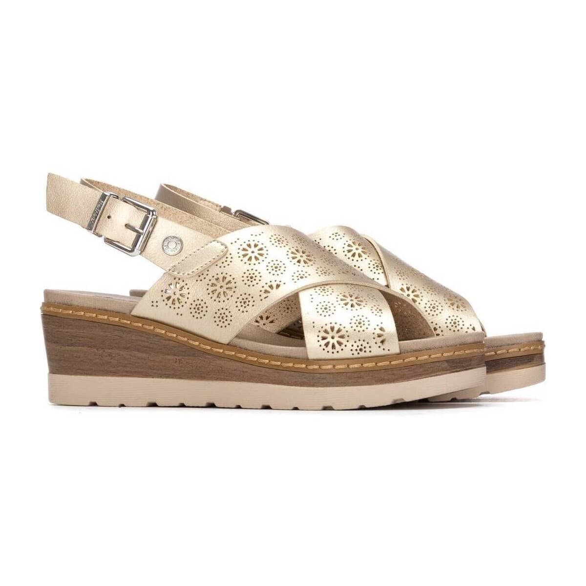 Women's Platforms Refresh Gold