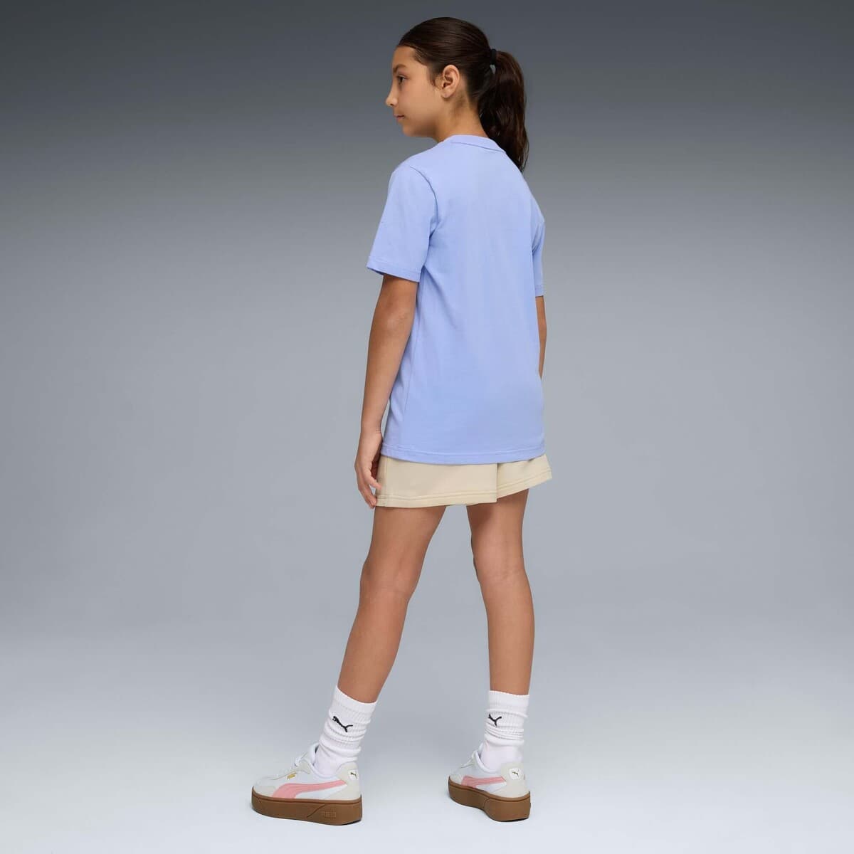 Girls' T-Shirts Puma Purple