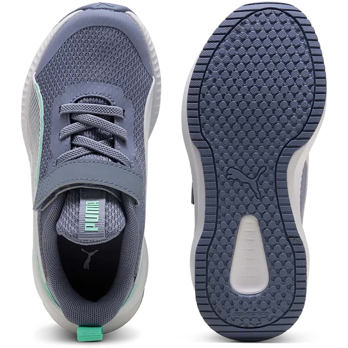 Girls' Sports Shoes Puma Gray