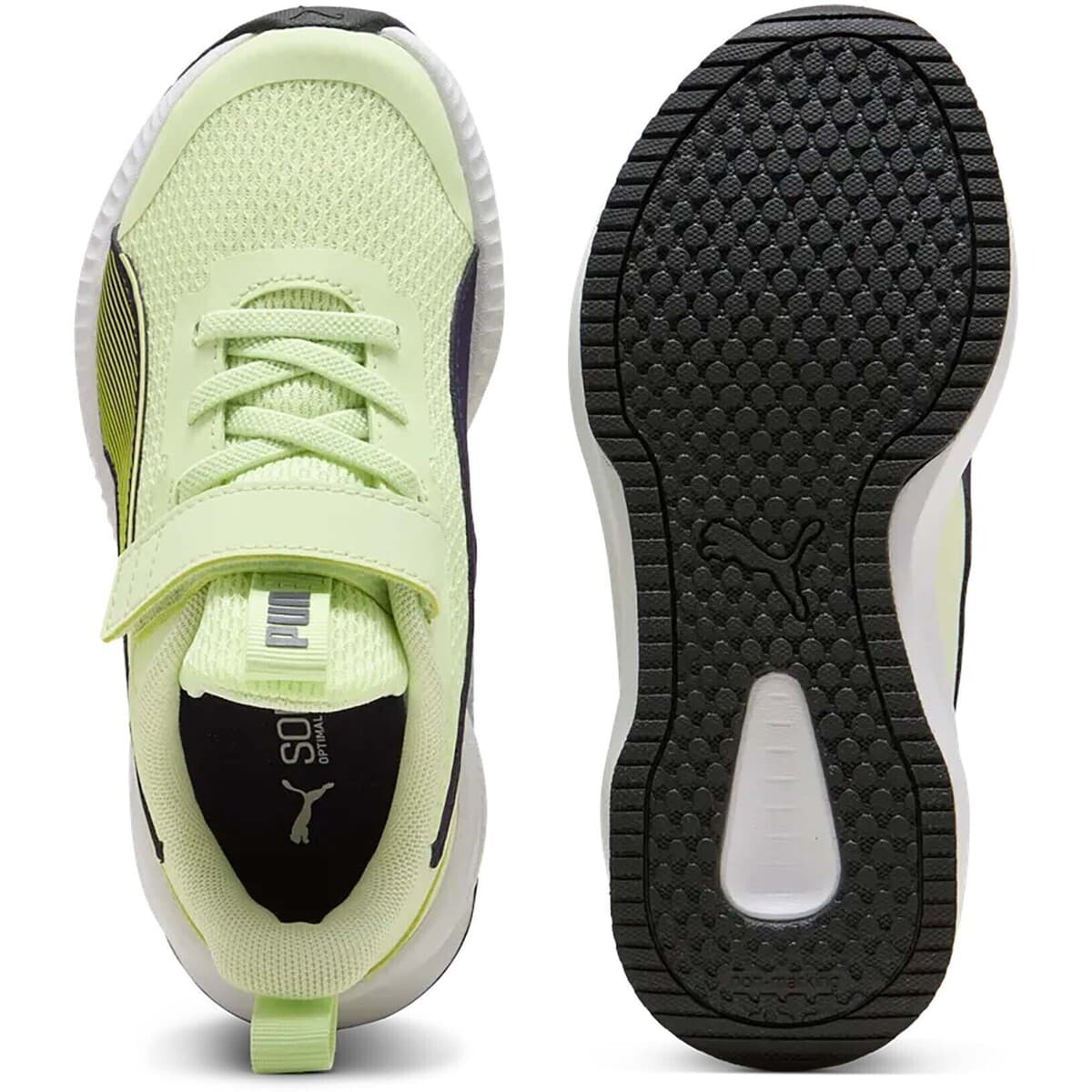 Girls' Sports Shoes Puma Green