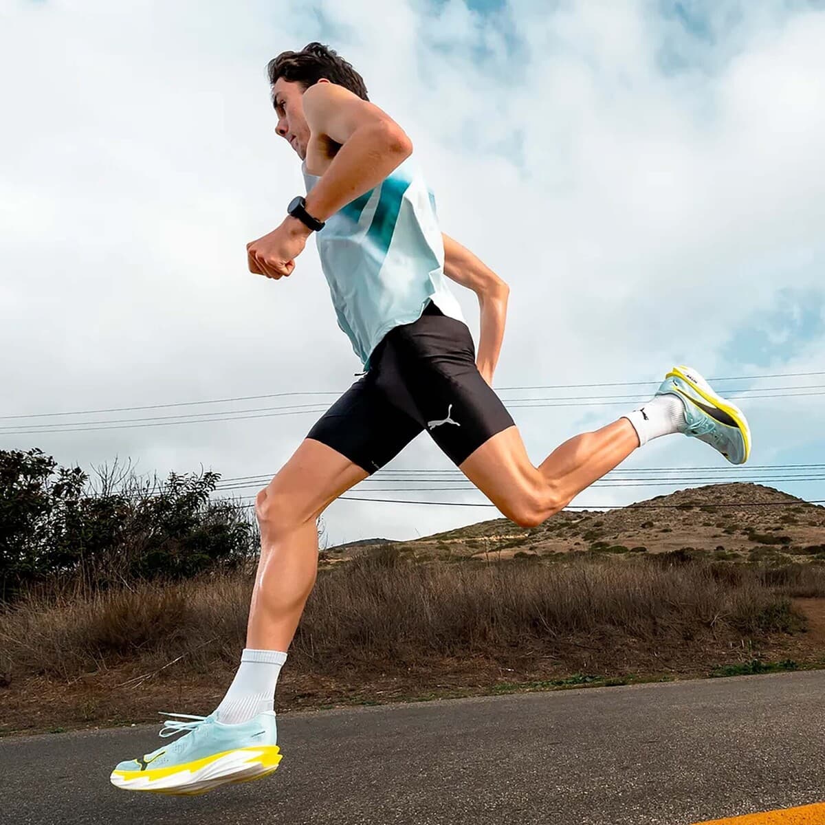 Men's T-Shirts Puma Blue