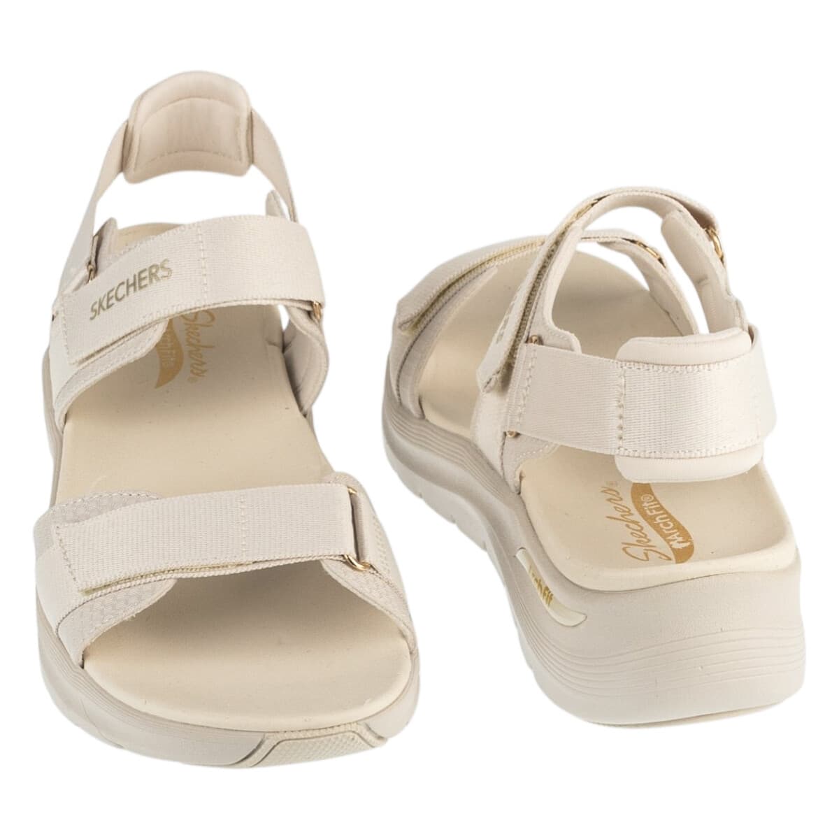 Women's Sports Sandals Skechers White