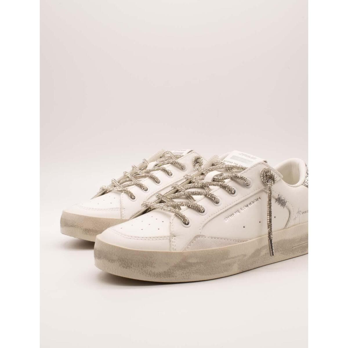 Women's Sneakers Crime London White