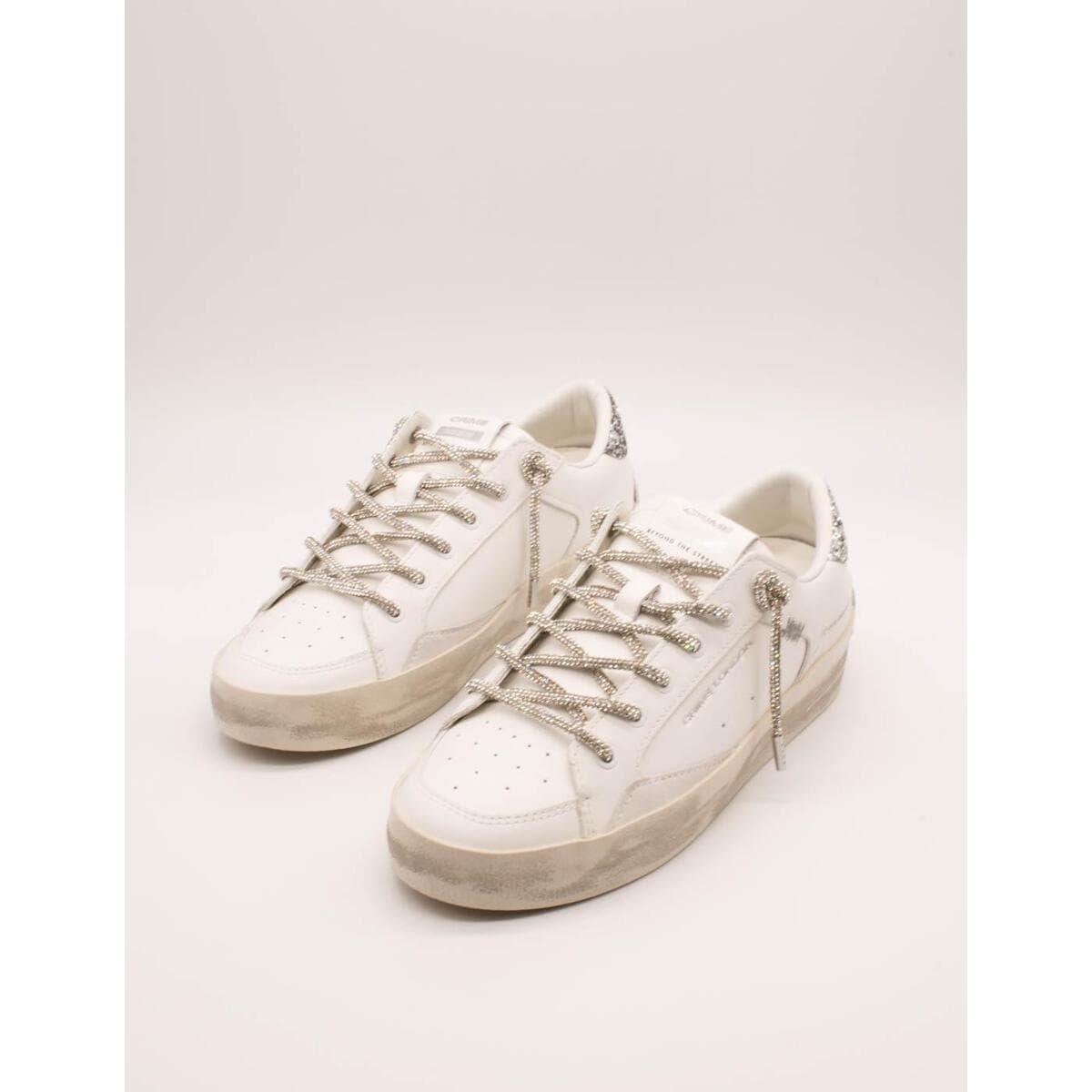 Women's Sneakers Crime London White