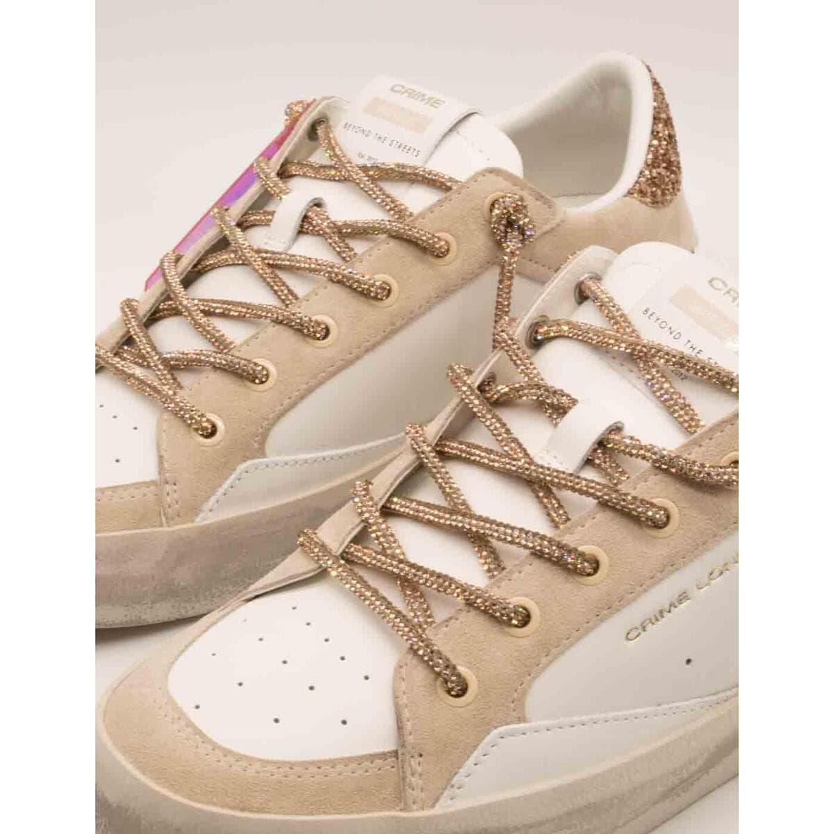 Women's Sneakers Crime London White