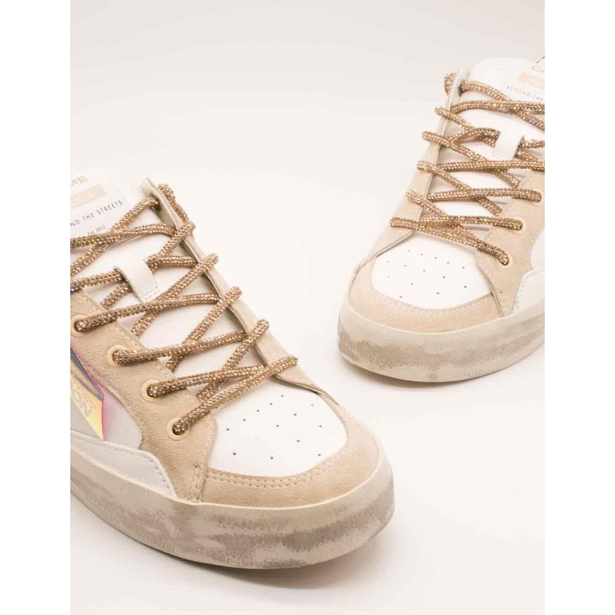 Women's Sneakers Crime London White