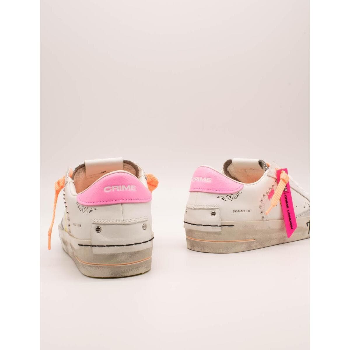 Women's Sneakers Crime London White