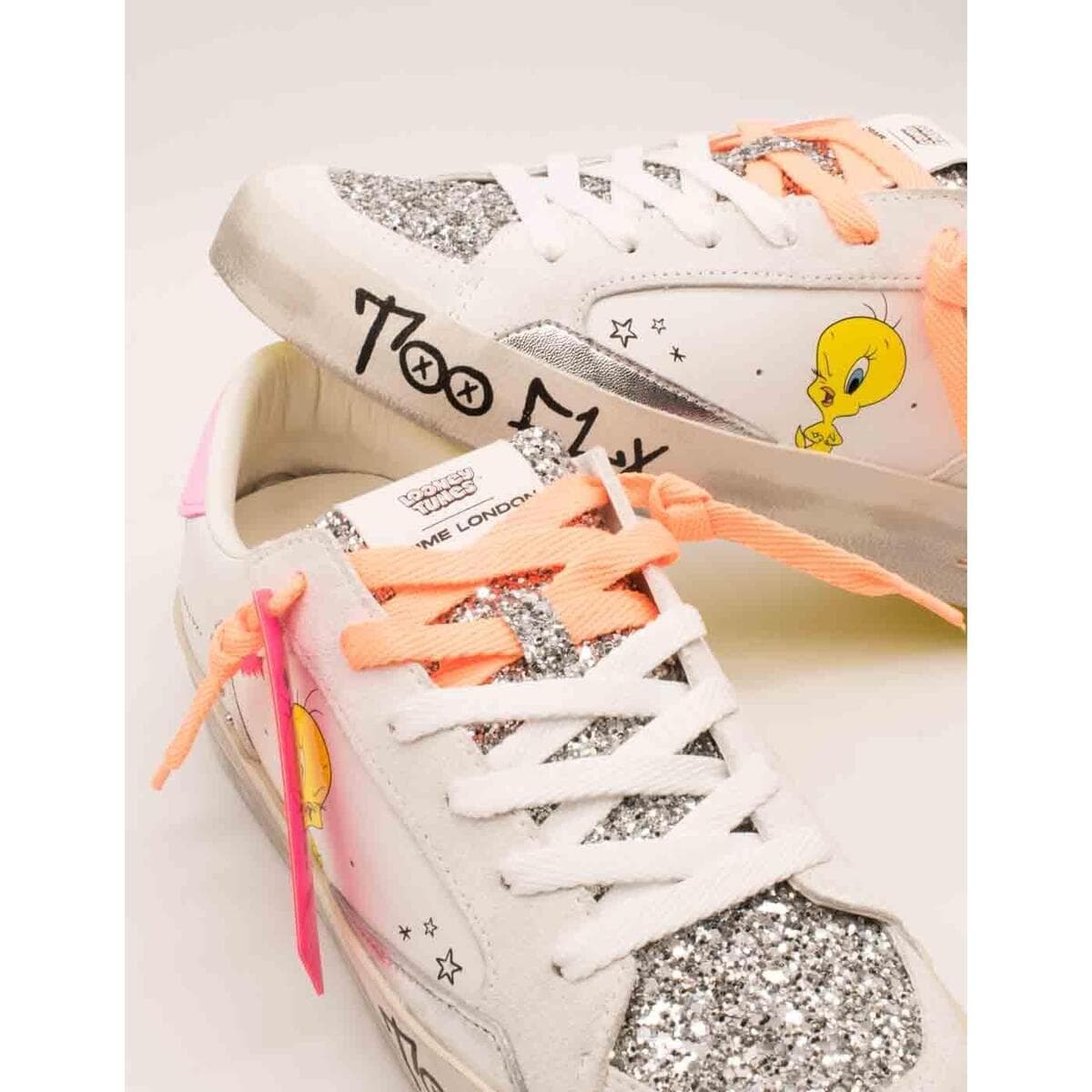 Women's Sneakers Crime London White