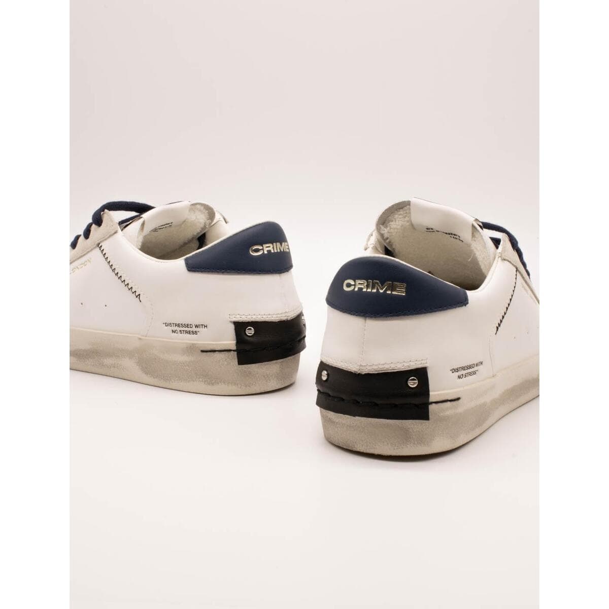 Men's Sneakers Crime London White