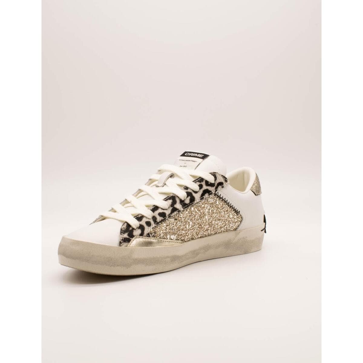 Women's Sneakers Crime London White