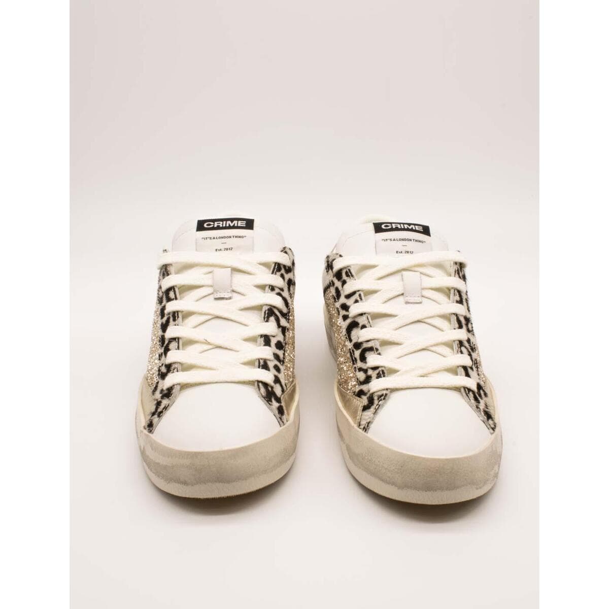 Women's Sneakers Crime London White