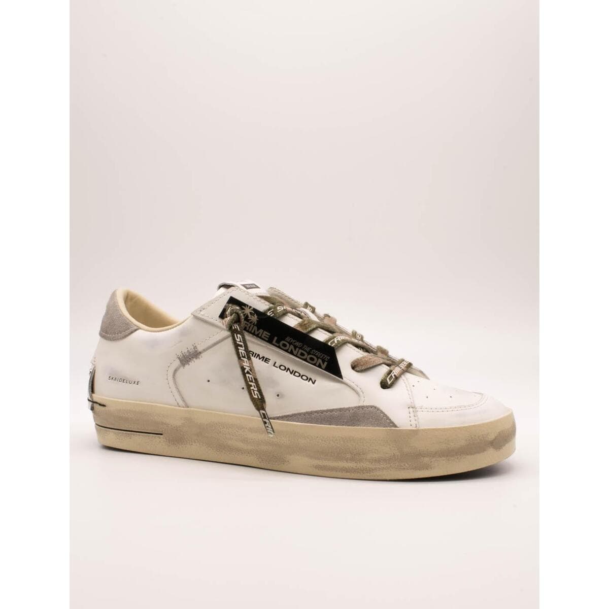 Men's Sneakers Crime London White