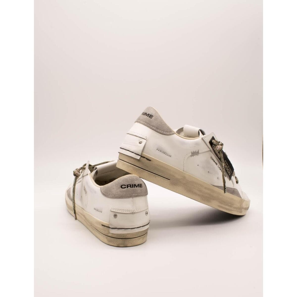 Men's Sneakers Crime London White