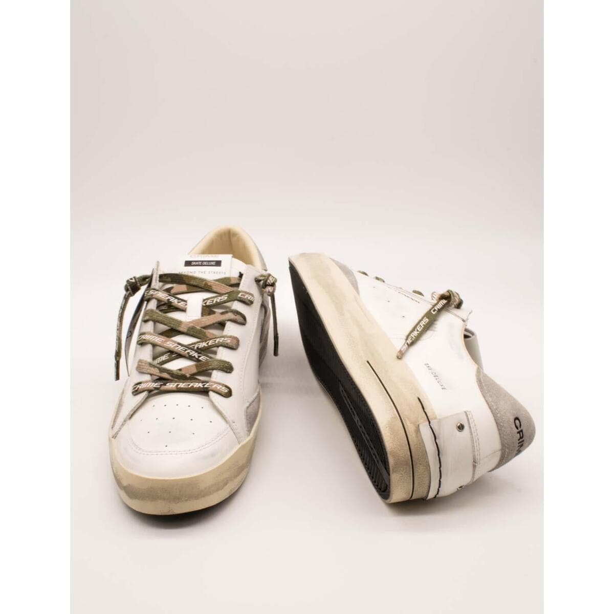 Men's Sneakers Crime London White