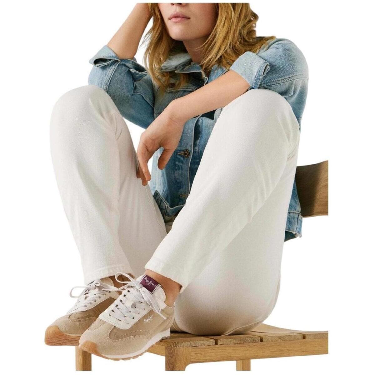 Women's Sneakers Pepe Jeans Beige