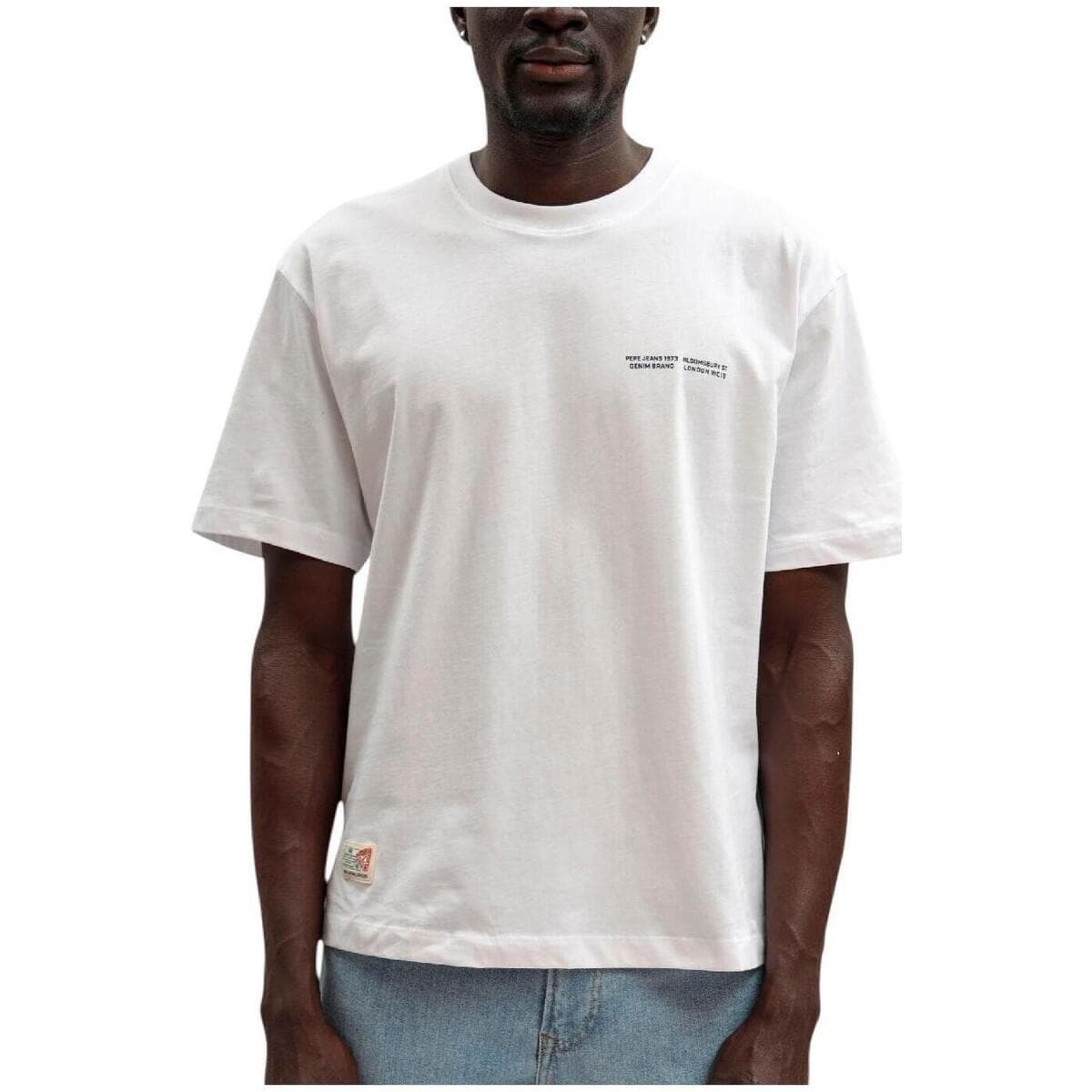 Men's T-Shirts Pepe Jeans White