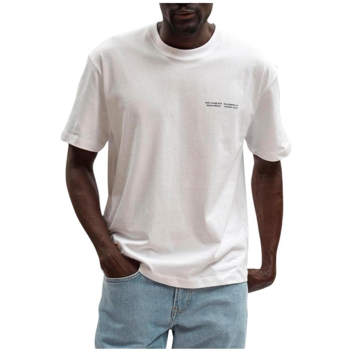 Men's T-Shirts Pepe Jeans White