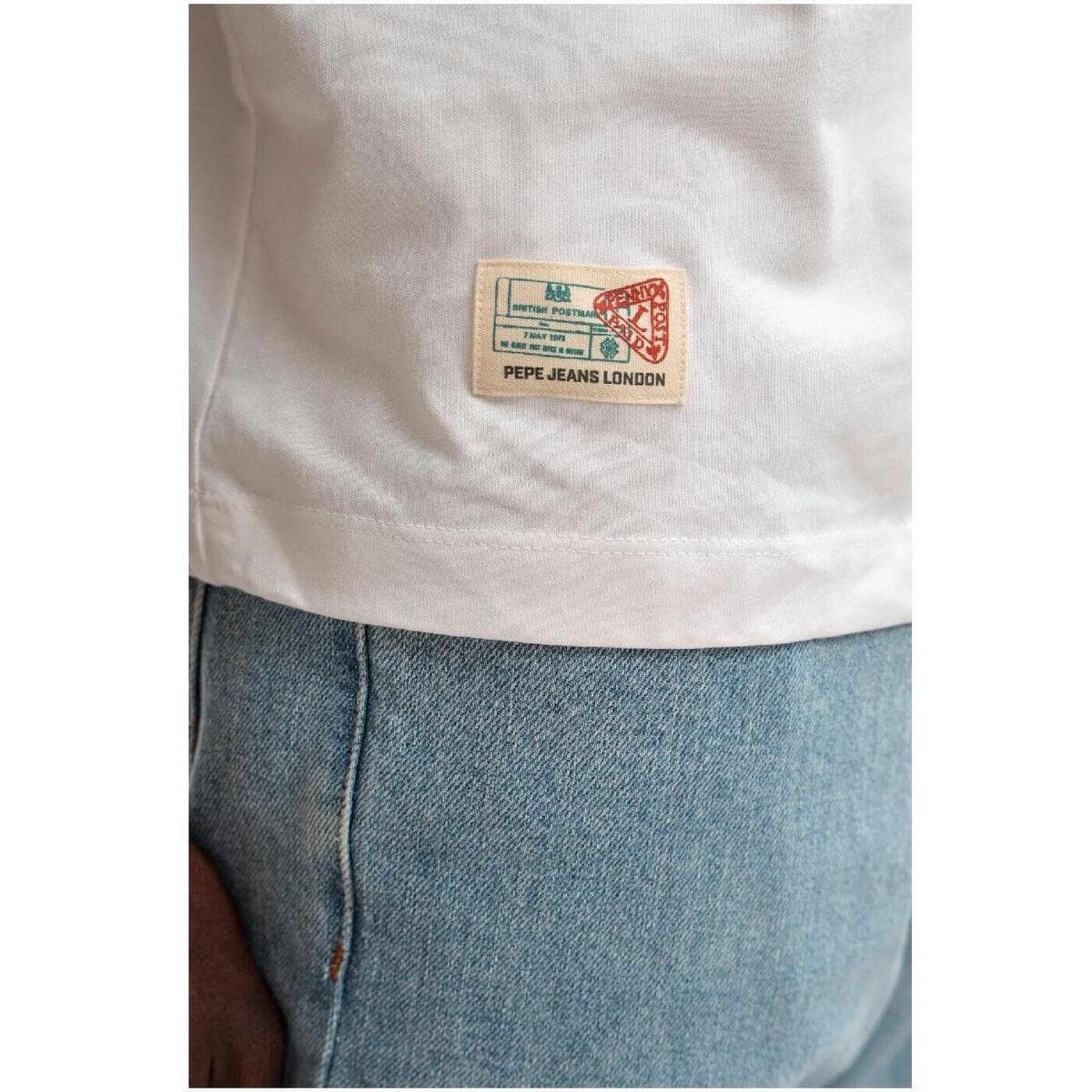 Men's T-Shirts Pepe Jeans White