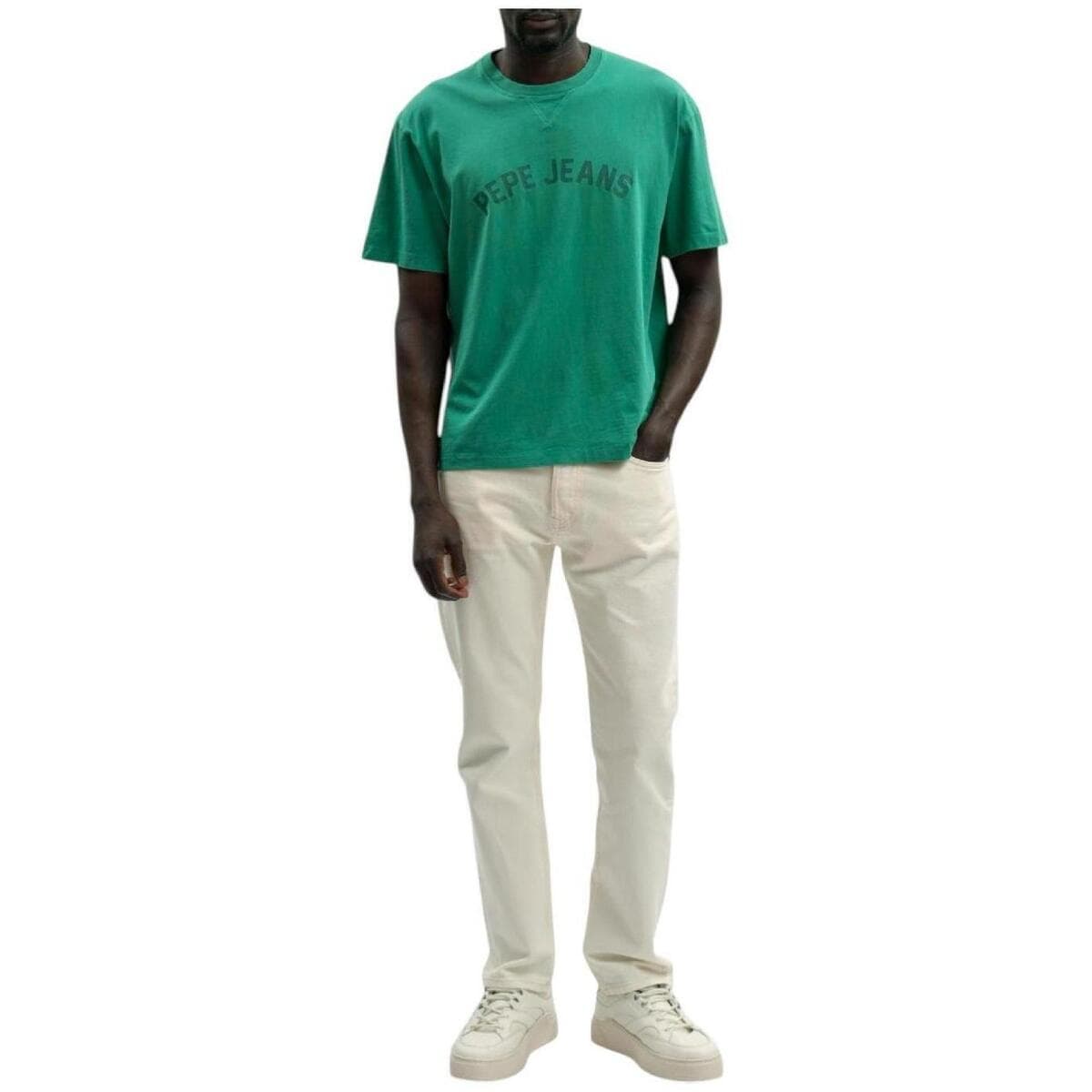 Men's T-Shirts Pepe Jeans Green