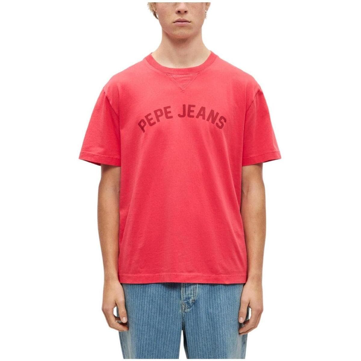 Men's T-Shirts Pepe Jeans Red