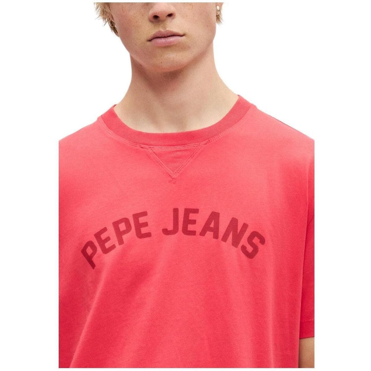 Men's T-Shirts Pepe Jeans Red