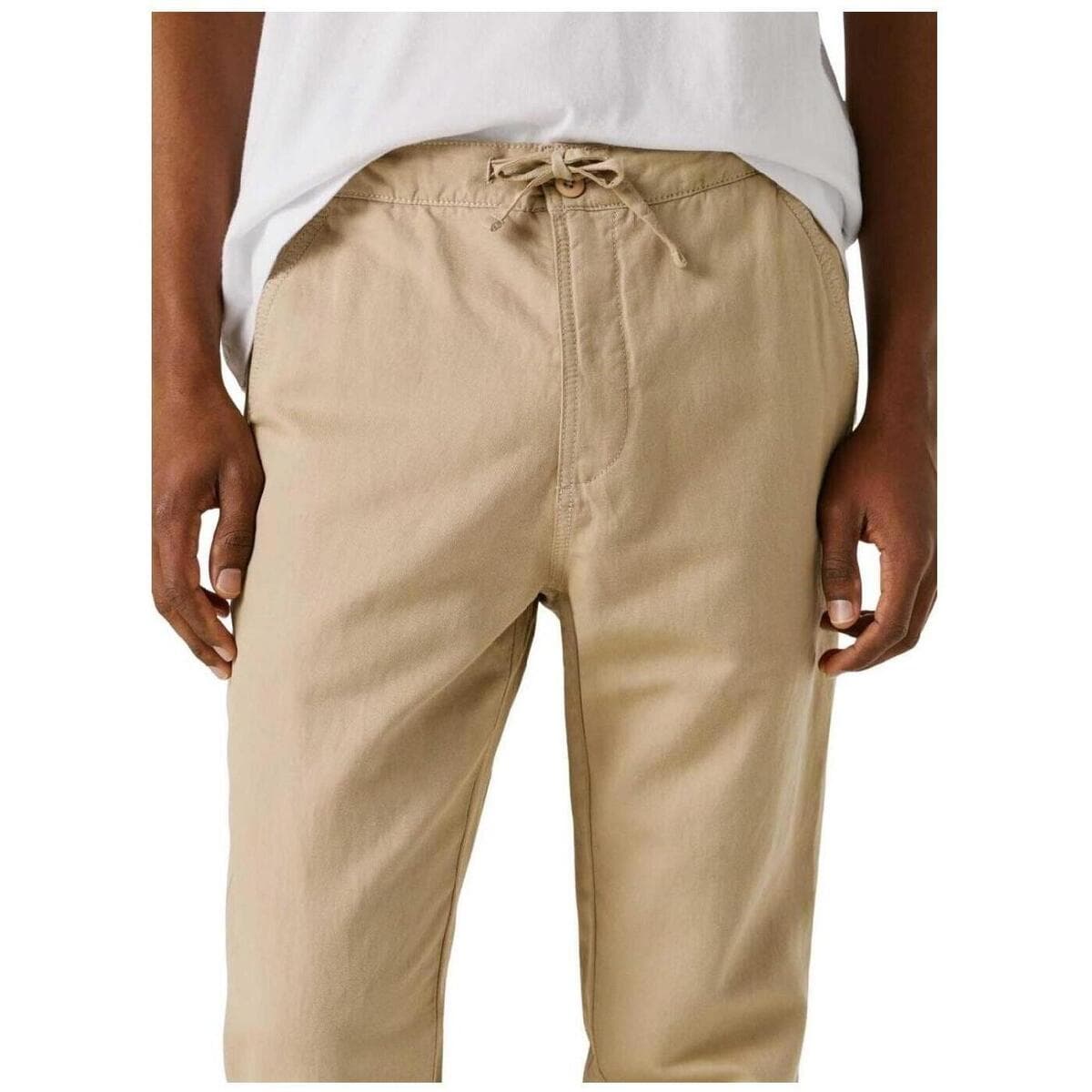 Men's Pants Pepe Jeans Beige