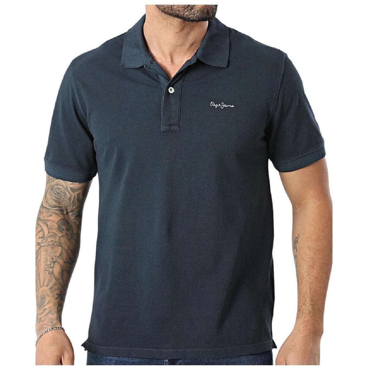 Men's Polo Shirts Pepe Jeans Blue