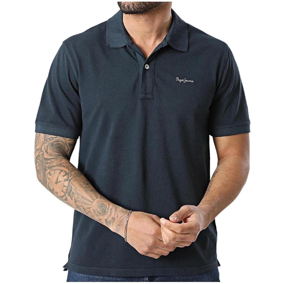Men's Polo Shirts Pepe Jeans Blue