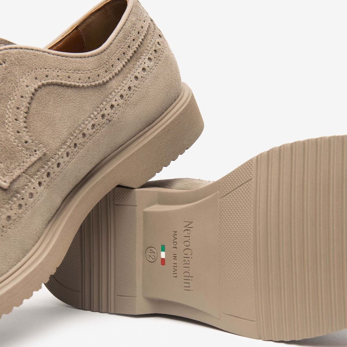 Men's Derby Shoes NeroGiardini Brown