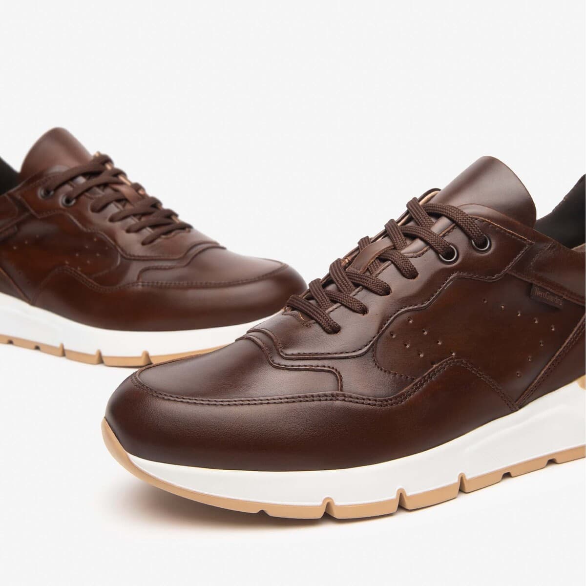 Men's Sneakers NeroGiardini Beige